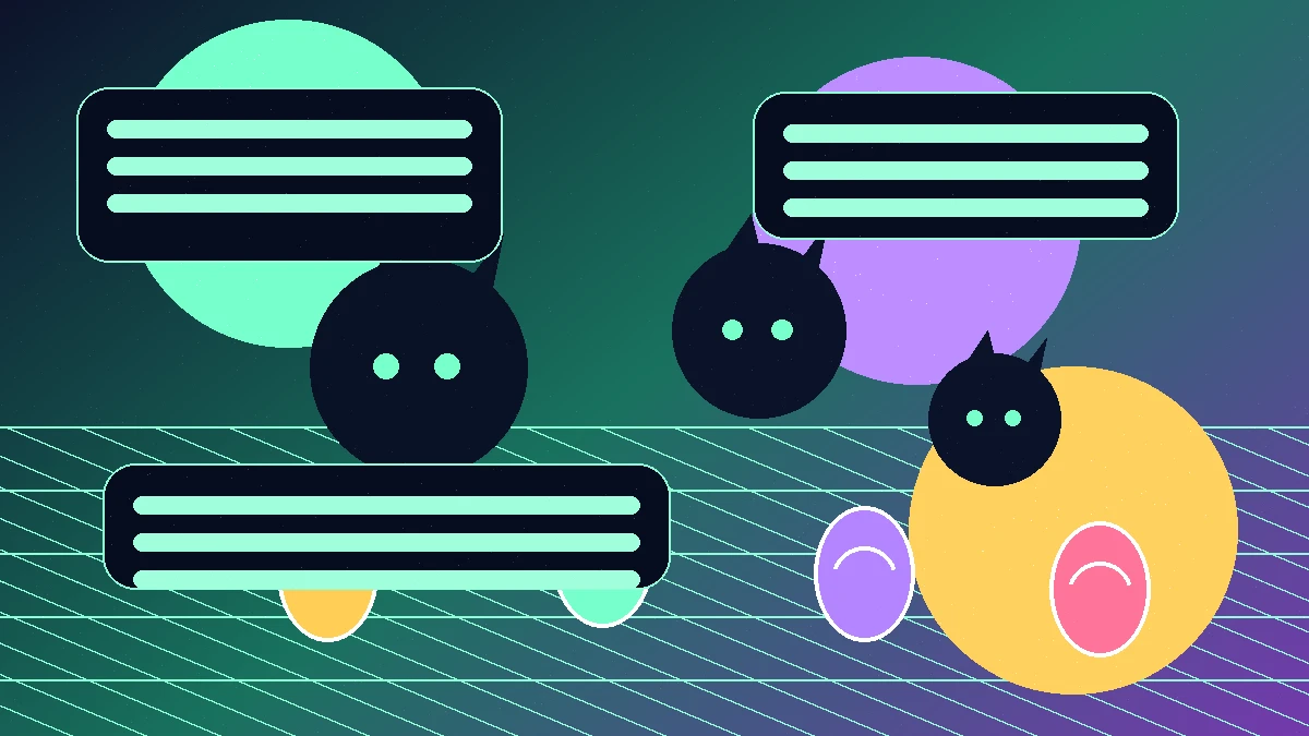Original non-official Blox Monsters reference artwork with monsters, eggs, and guide-note panels